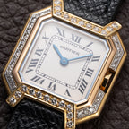 Cartier Ceinture Factory Diamond Tricolor Yellow, Pink, White Gold Ref. 66037 from 1980s