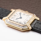 Cartier Ceinture Factory Diamond Tricolor Yellow, Pink, White Gold Ref. 66037 from 1980s