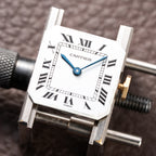 Cartier Ceinture 'Paris' Signed Dial 18K Yellow Gold SM Ref. 78100 from 1970s