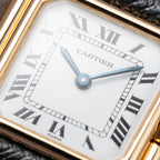 Cartier Ceinture 'Paris' Signed Dial 18K Yellow Gold SM Ref. 78100 from 1970s