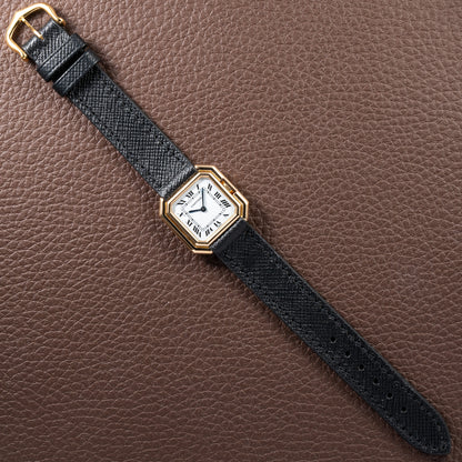Cartier Ceinture 'Paris' Signed Dial 18K Yellow Gold SM Ref. 78100 from 1970s