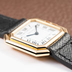 Cartier Ceinture 'Paris' Signed Dial 18K Yellow Gold SM Ref. 78100 from 1970s