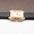 Cartier Ceinture 'Paris' 18K Yellow Gold Rare Art Deco Doré Dial Ref. 78100 Full Set from 1980