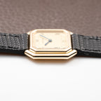 Cartier Ceinture 'Paris' 18K Yellow Gold Rare Art Deco Doré Dial Ref. 78100 Full Set from 1980