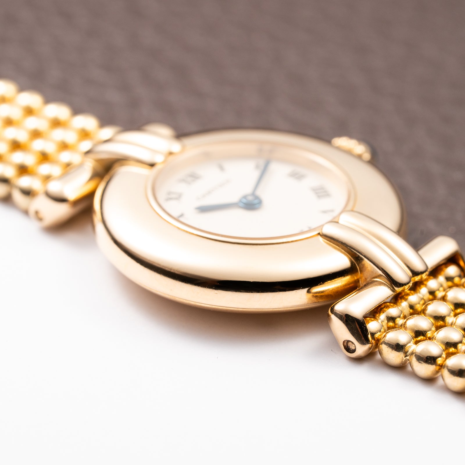 Cartier Colisée “Boules” 18k Yellow Gold – Cartier Service 2026 w/ 2-Year International Warranty Ref. 8057911 from 1990s