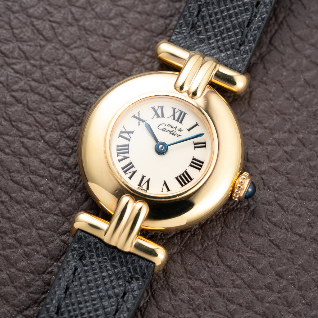 Cartier Must de Colisée Vermeil Cartier Service 2026 w/ 2 Year International Warranty Ref Ref. 590002 from 1990s