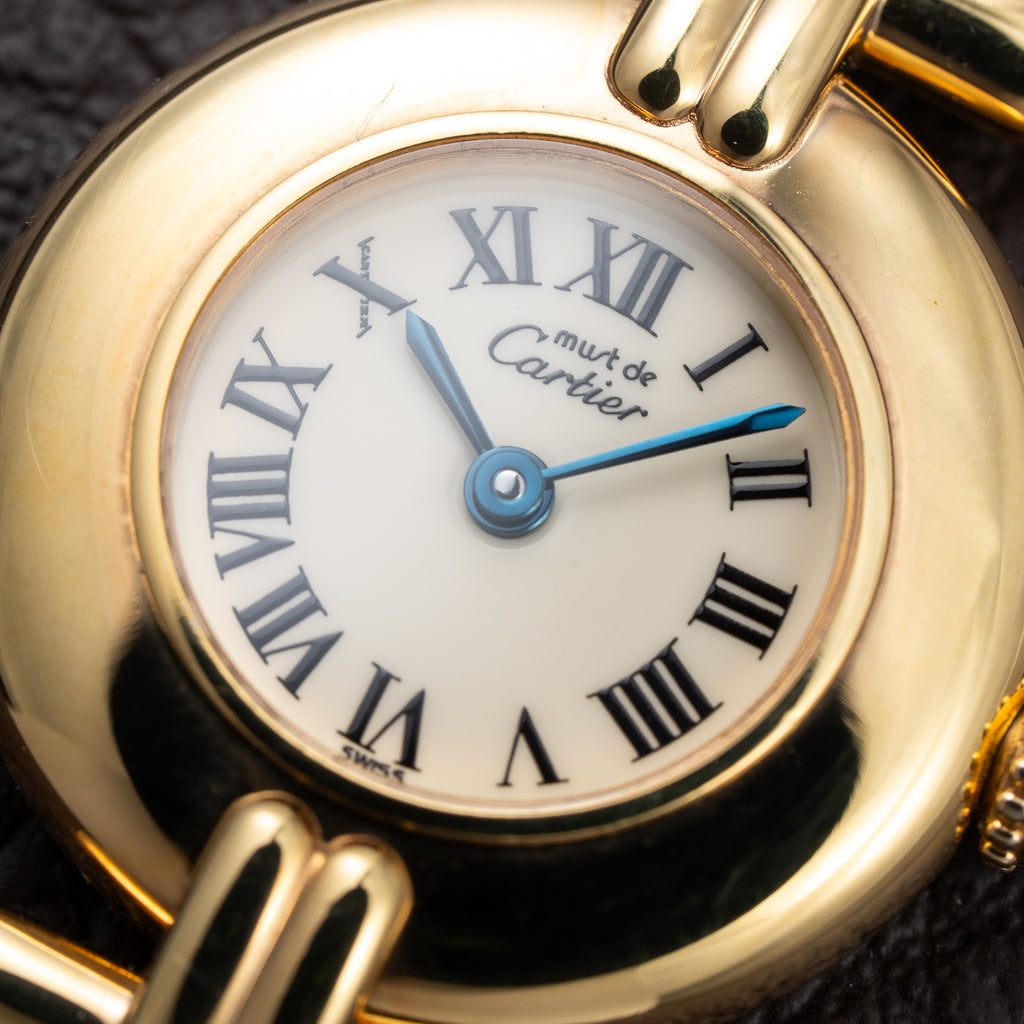 Cartier Must de Colisée Vermeil Cartier Service 2026 w/ 2 Year International Warranty Ref Ref. 590002 from 1990s