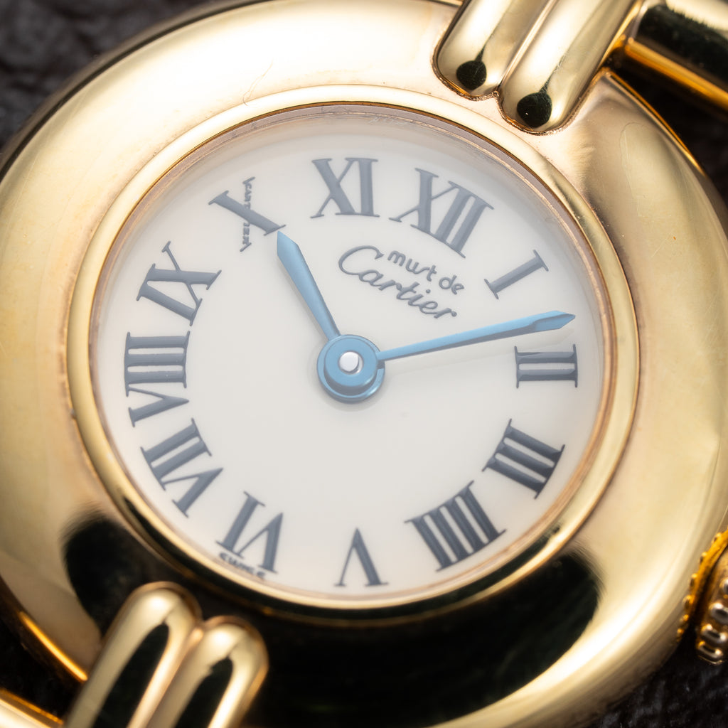 Cartier Must de Colisée Vermeil Cartier Service 2026 w/ 2 Year International Warranty Ref Ref. 590002 from 1990s