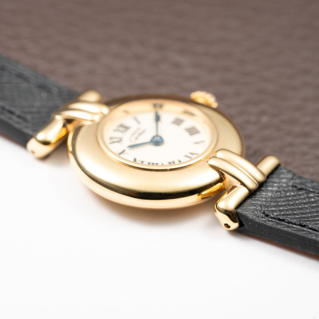 Cartier Must de Colisée Vermeil Cartier Service 2026 w/ 2 Year International Warranty Ref Ref. 590002 from 1990s