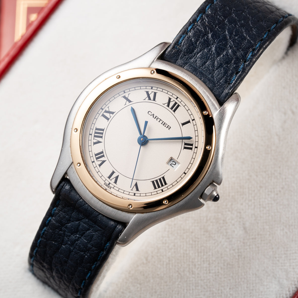 Cartier Cougar Gold & Steel GM Full Set Ref 187904 from 1996