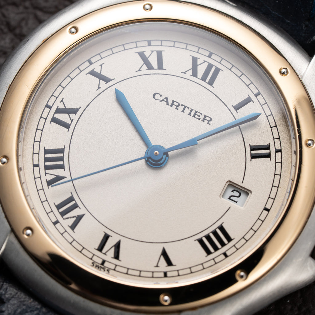 Cartier Cougar Gold & Steel GM Full Set Ref 187904 from 1996