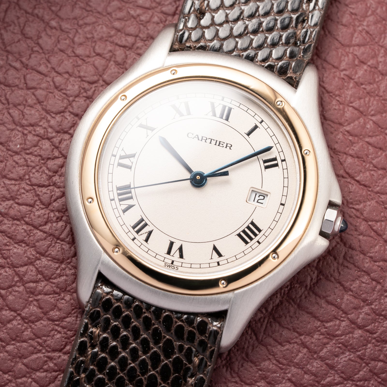 Cartier Cougar Gold & Steel GM Ref 187904 from 1990s