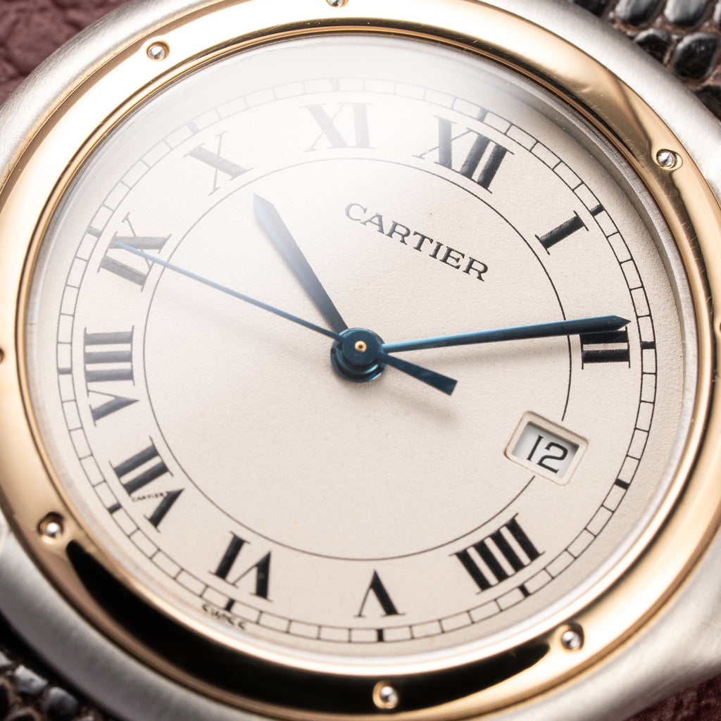 Cartier Cougar Gold & Steel GM Ref 187904 from 1990s