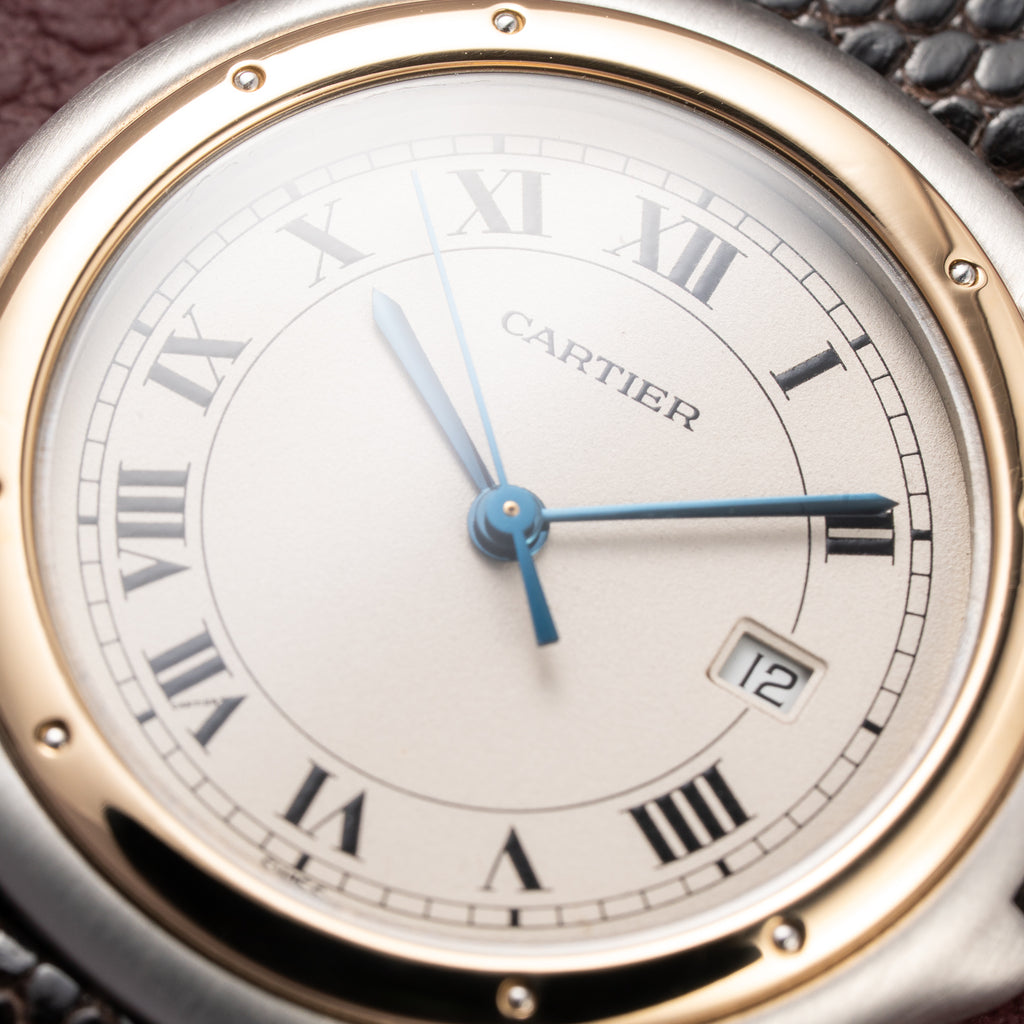 Cartier Cougar Gold & Steel GM Ref 187904 from 1990s