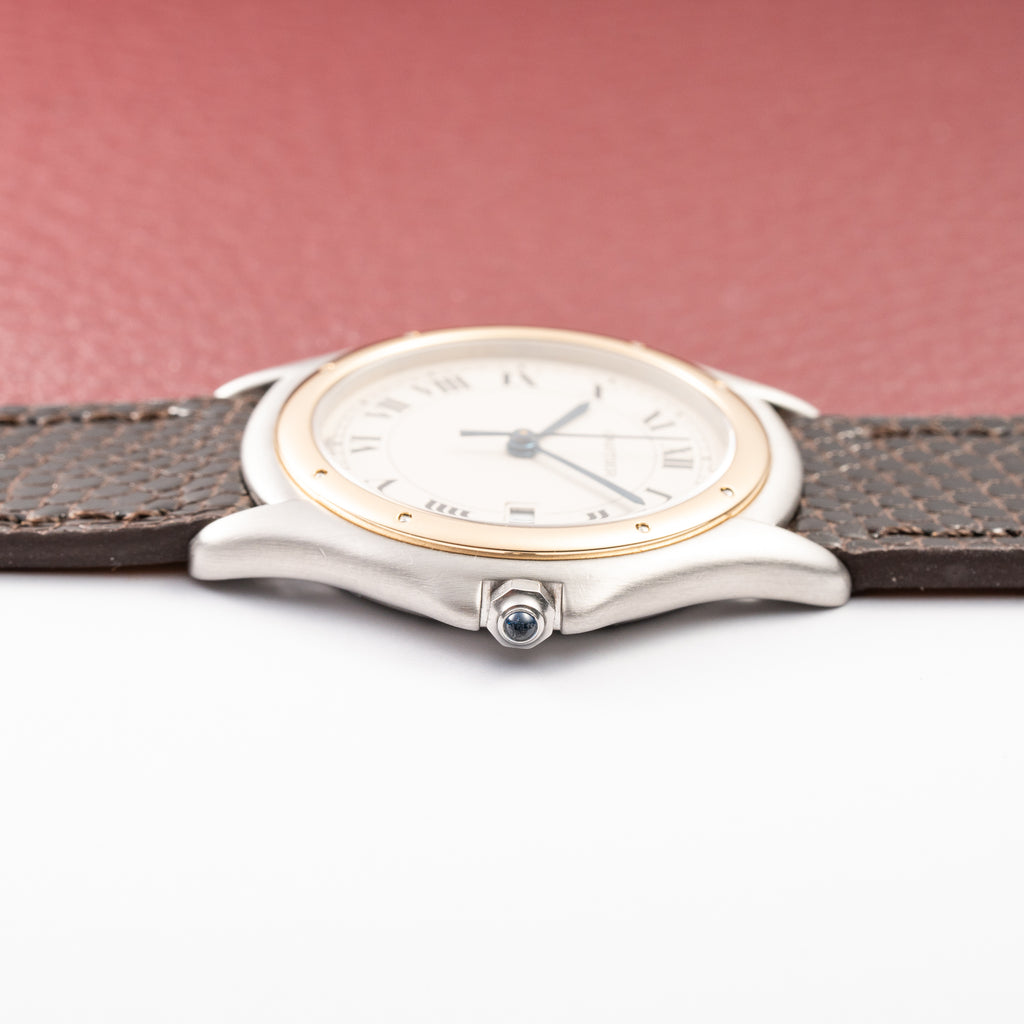 Cartier Cougar Gold & Steel GM Ref 187904 from 1990s