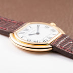Cartier Ellipse Horizontal Jumbo “Paris” 18k Yellow Gold GM Ref. 78091 from 1970s