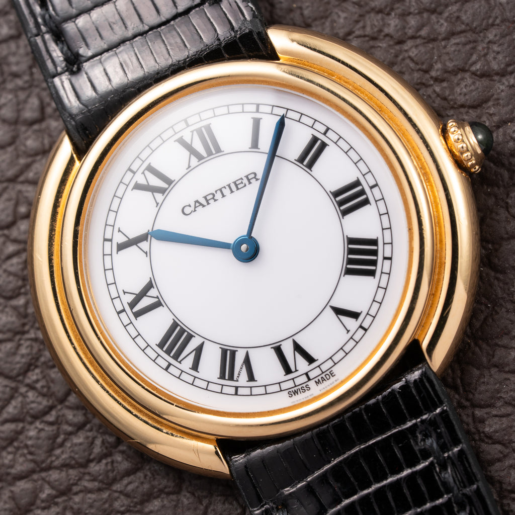 Cartier Ellipse Vendôme Louis GM 18K Yellow Gold w/ Cartier Service 2024 Ref. 78090 from 1970s