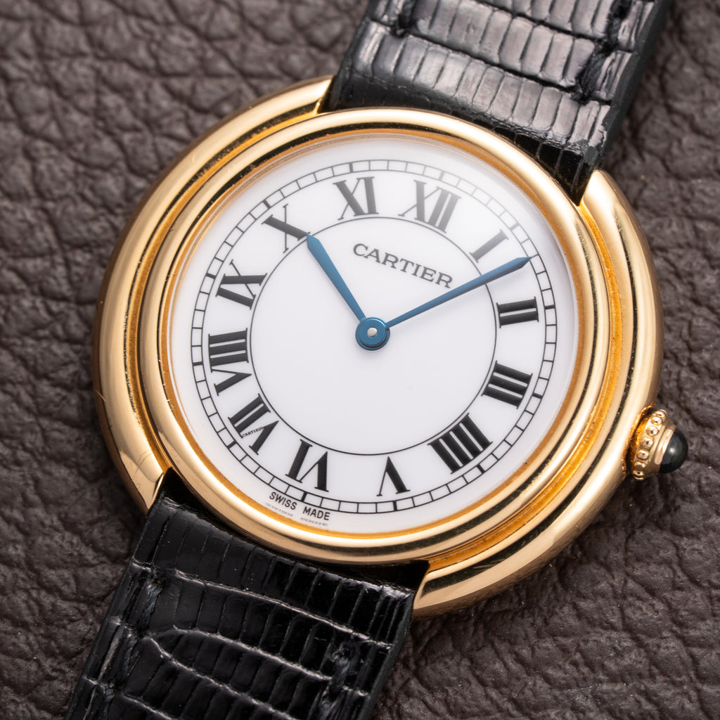 Cartier Ellipse Vendôme Louis GM 18K Yellow Gold w/ Cartier Service 2024 Ref. 78090 from 1970s