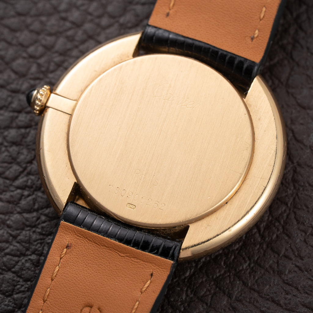 Cartier Ellipse Vendôme Louis GM 18K Yellow Gold w/ Cartier Service 2024 Ref. 78090 from 1970s