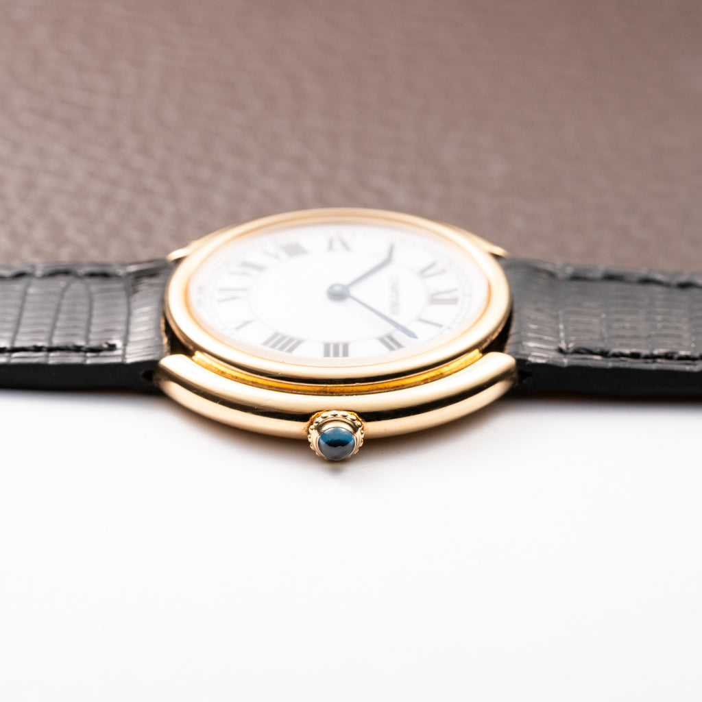 Cartier Ellipse Vendôme Louis GM 18K Yellow Gold w/ Cartier Service 2024 Ref. 78090 from 1970s