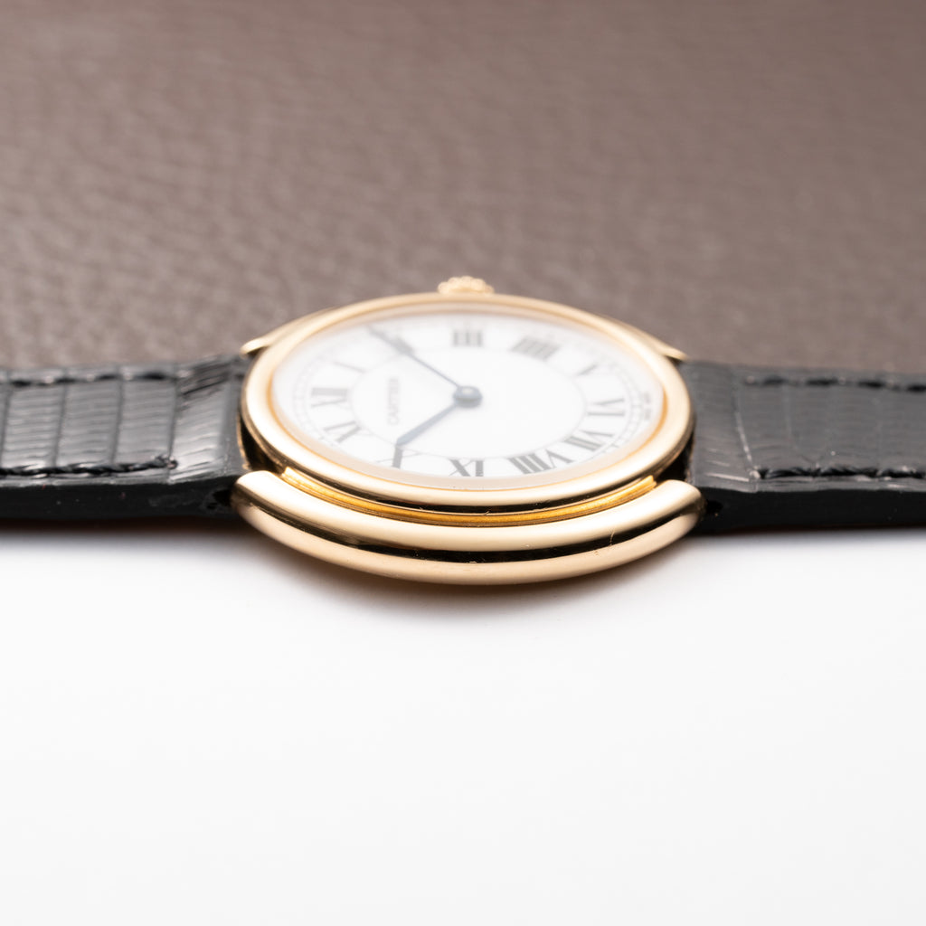 Cartier Ellipse Vendôme Louis GM 18K Yellow Gold w/ Cartier Service 2024 Ref. 78090 from 1970s