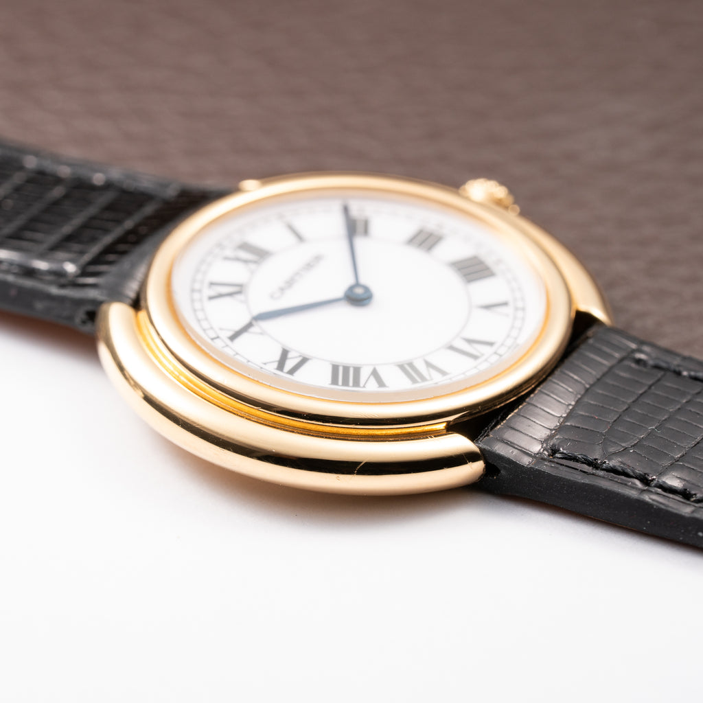 Cartier Ellipse Vendôme Louis GM 18K Yellow Gold w/ Cartier Service 2024 Ref. 78090 from 1970s