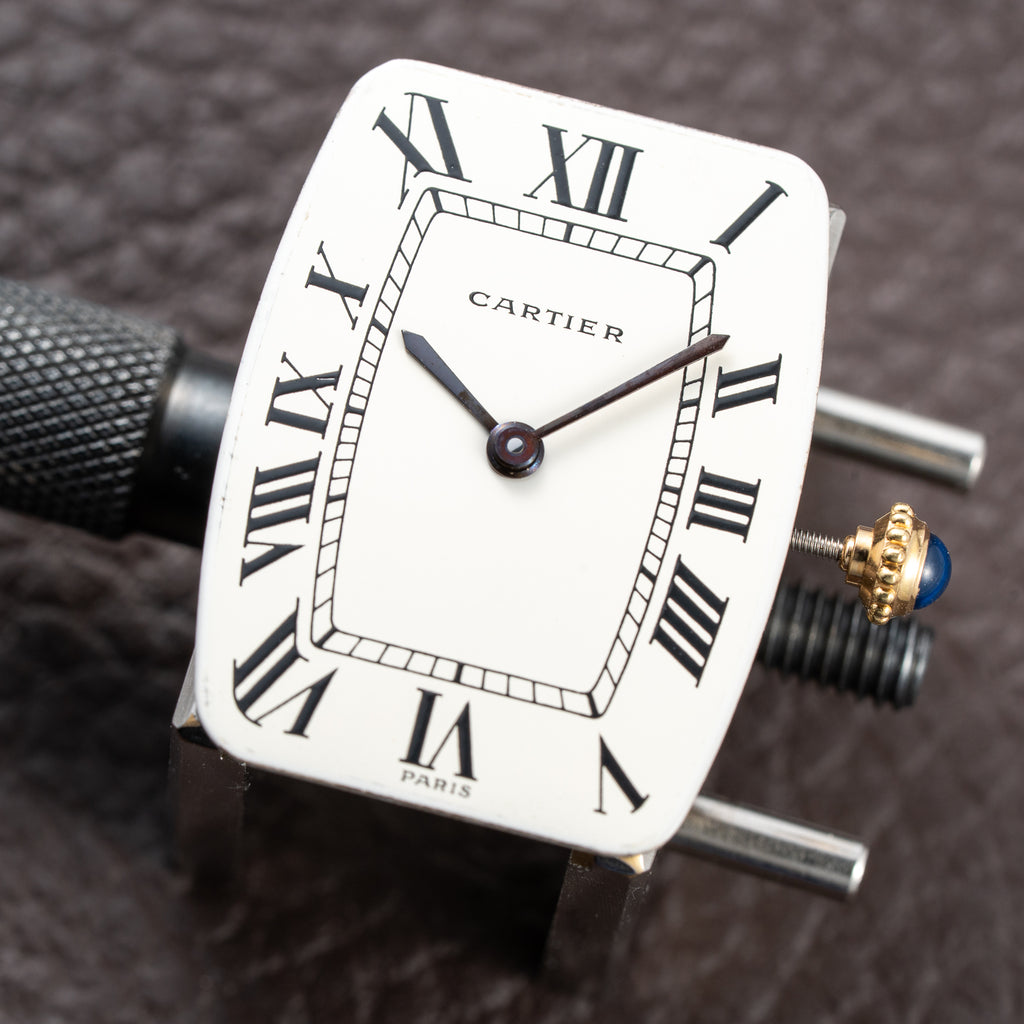 Cartier Fabergé 'Paris' Dial 18K Yellow Gold GM Ref. 78101 from 1970s