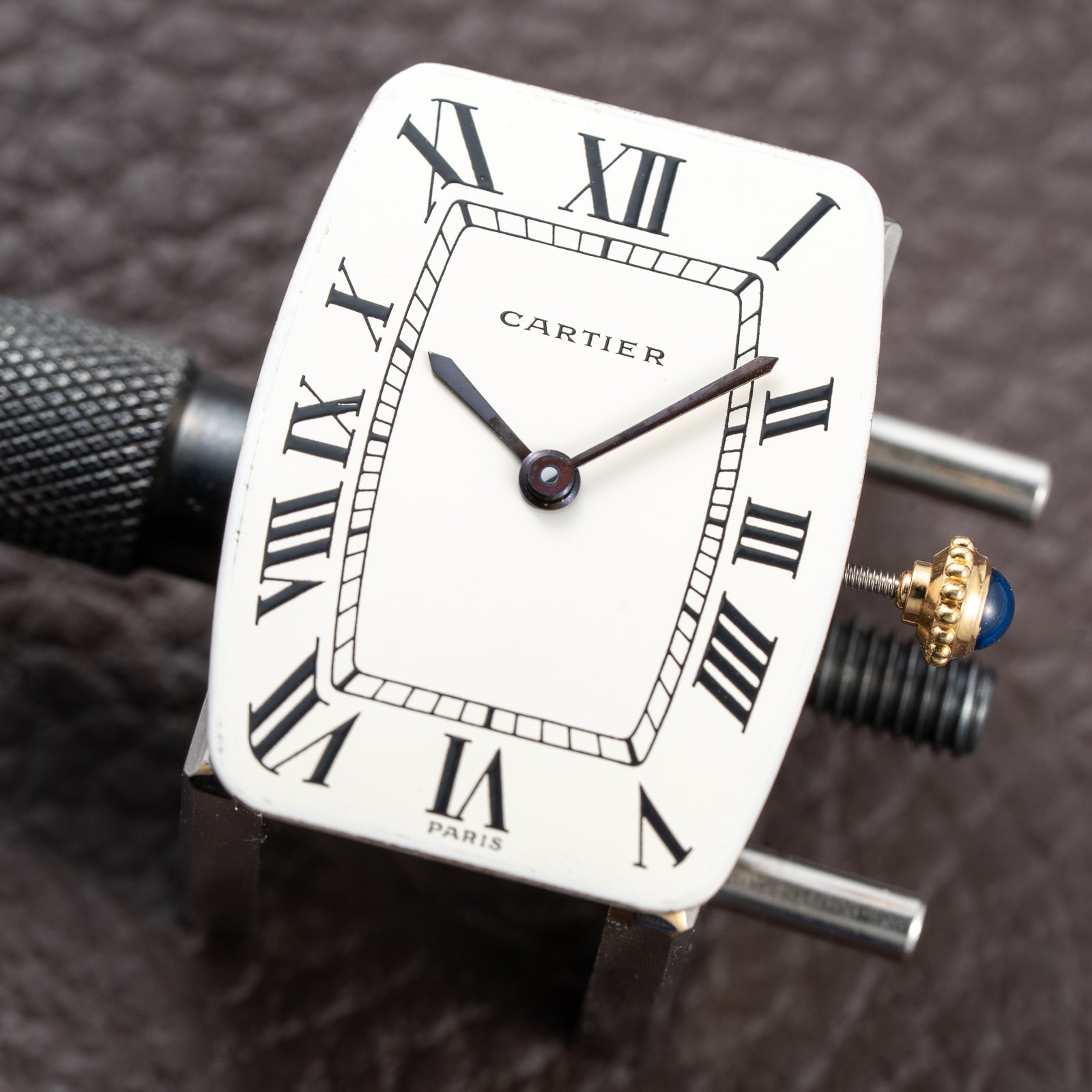 Cartier Fabergé 'Paris' Dial 18K Yellow Gold GM Ref. 78101 from 1970s