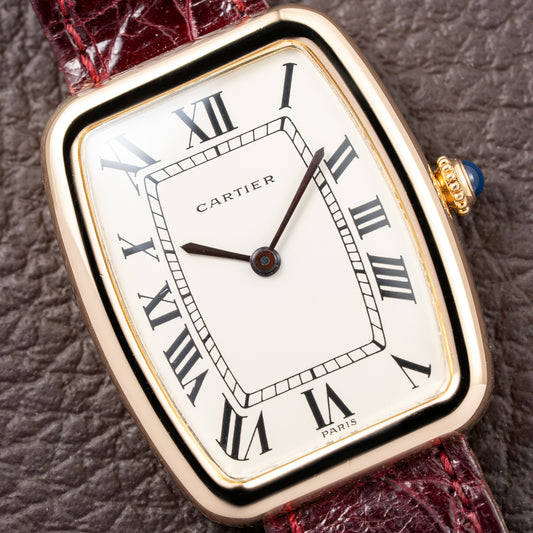 Cartier Fabergé 'Paris' Dial 18K Yellow Gold GM Ref. 78101 from 1970s