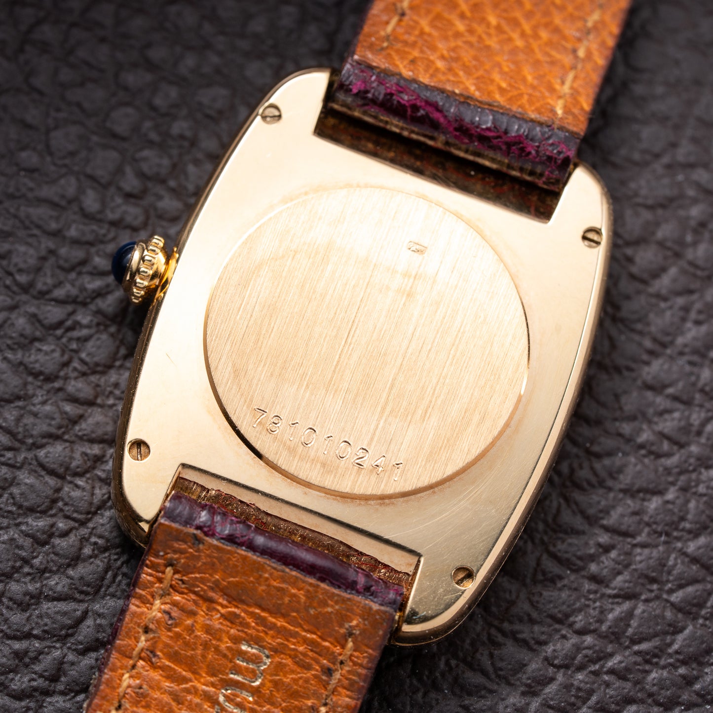 Cartier Fabergé 'Paris' Dial 18K Yellow Gold GM Ref. 78101 from 1970s
