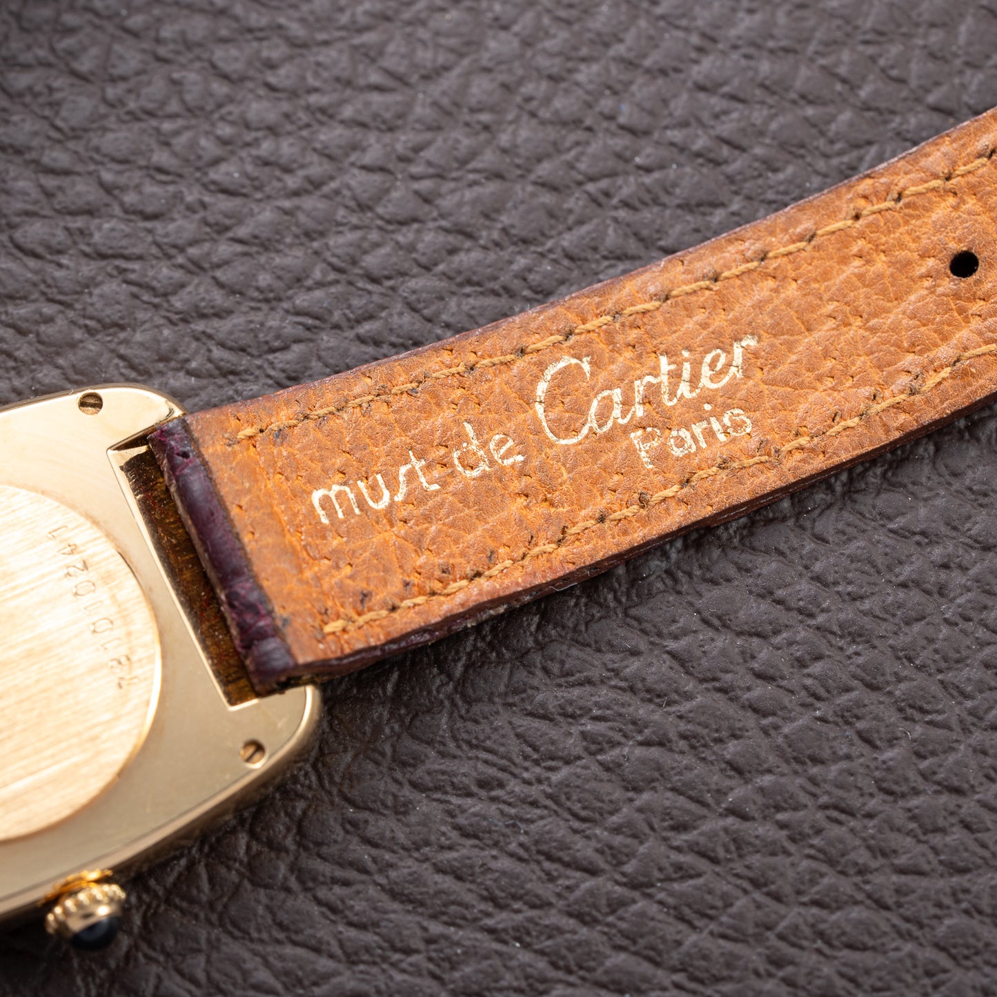 Cartier Fabergé 'Paris' Dial 18K Yellow Gold GM Ref. 78101 from 1970s