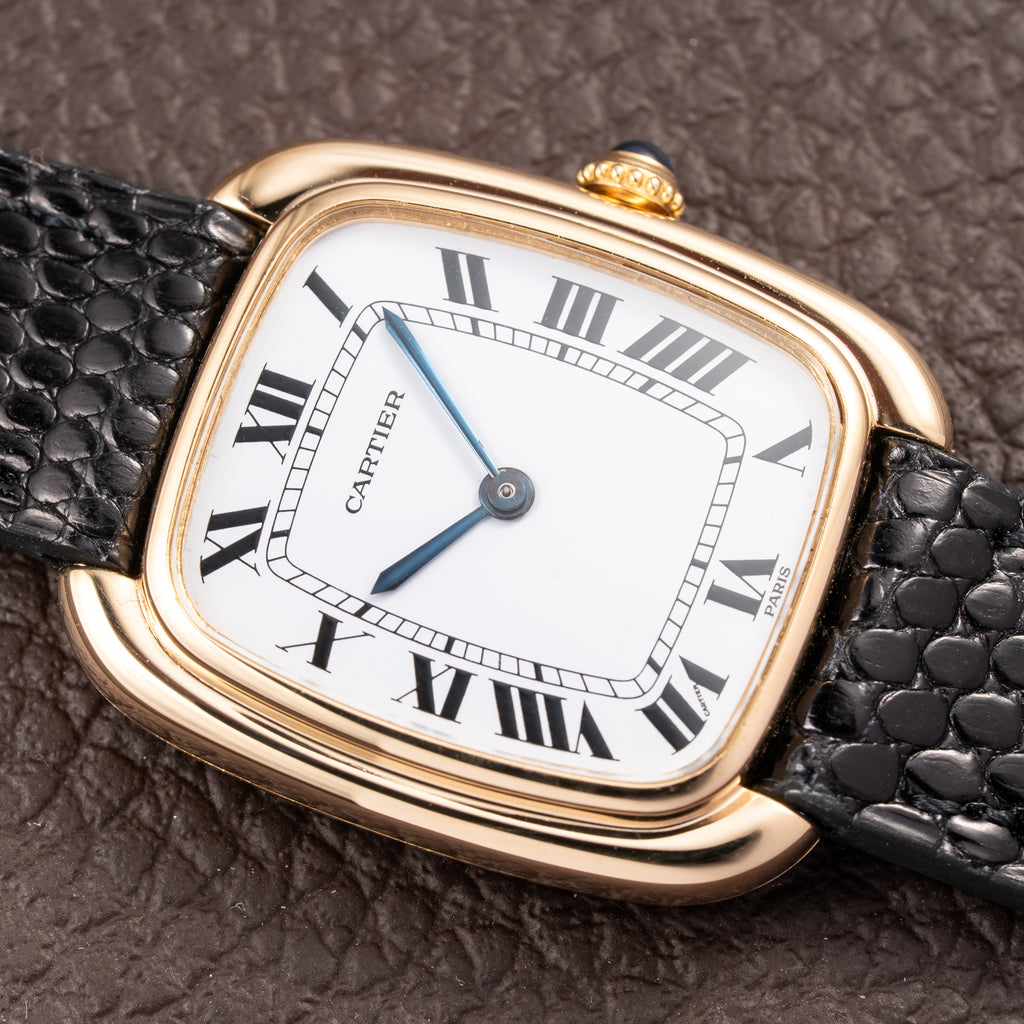 Cartier Gondolo Verticale Automatic “Paris” 18K Yellow Gold Ref. 17010