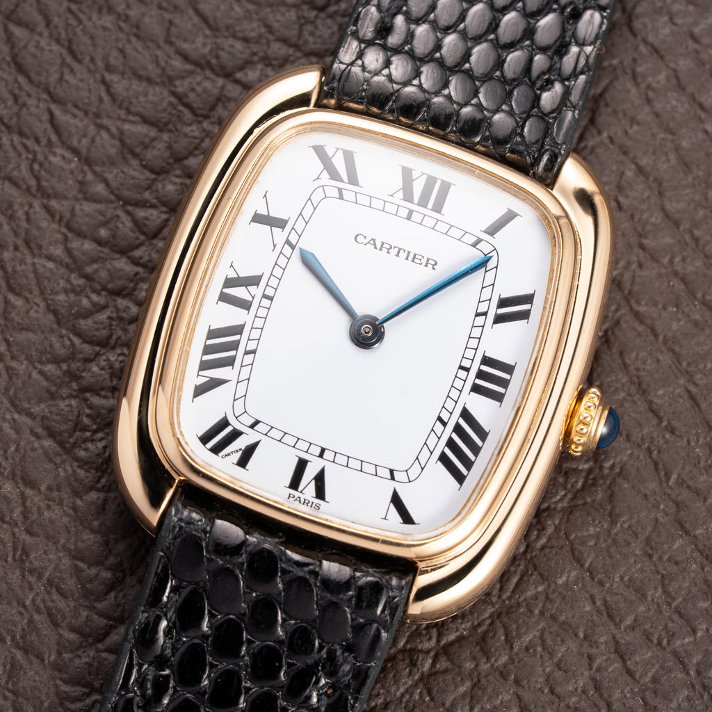 Cartier Gondolo Verticale Automatic “Paris” 18K Yellow Gold Ref. 17010