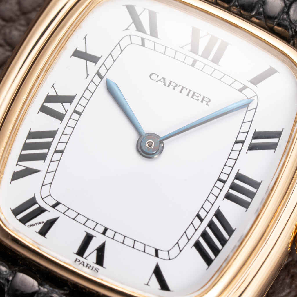 Cartier Gondolo Verticale Automatic “Paris” 18K Yellow Gold Ref. 17010