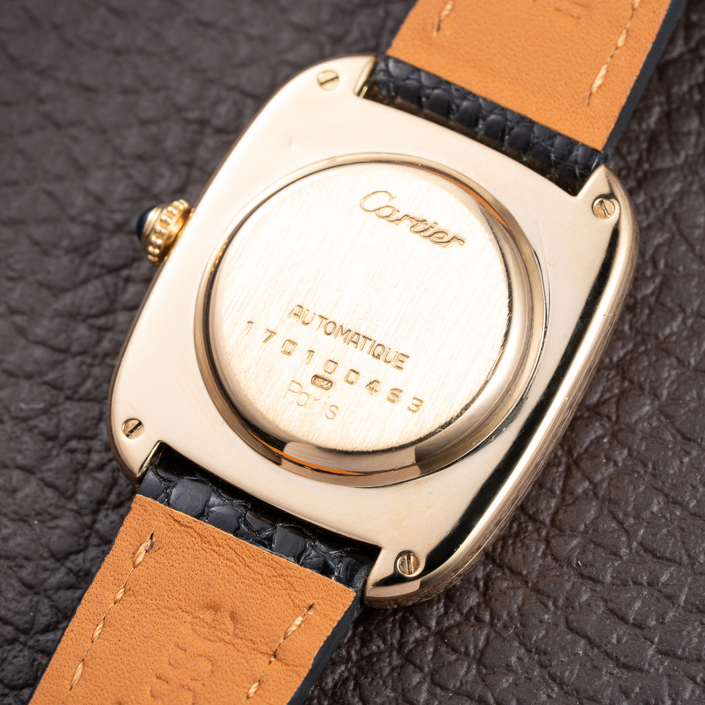 Cartier Gondolo Verticale Automatic “Paris” 18K Yellow Gold Ref. 17010
