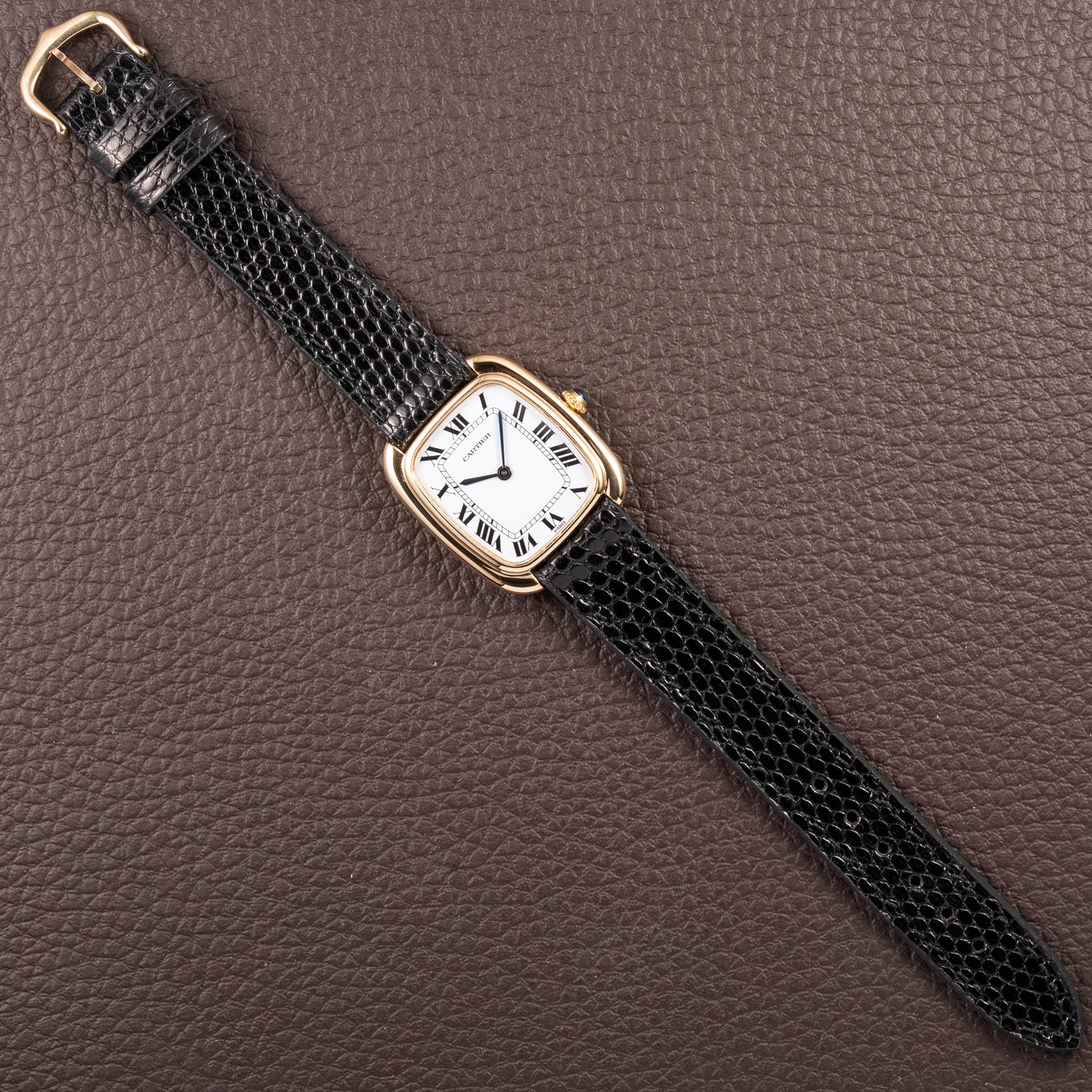 Cartier Gondolo Verticale Automatic “Paris” 18K Yellow Gold Ref. 17010