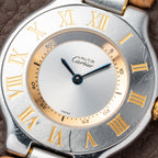 Cartier Must de 21 Gold & Steel Quartz Ref. 1330 from 1990s