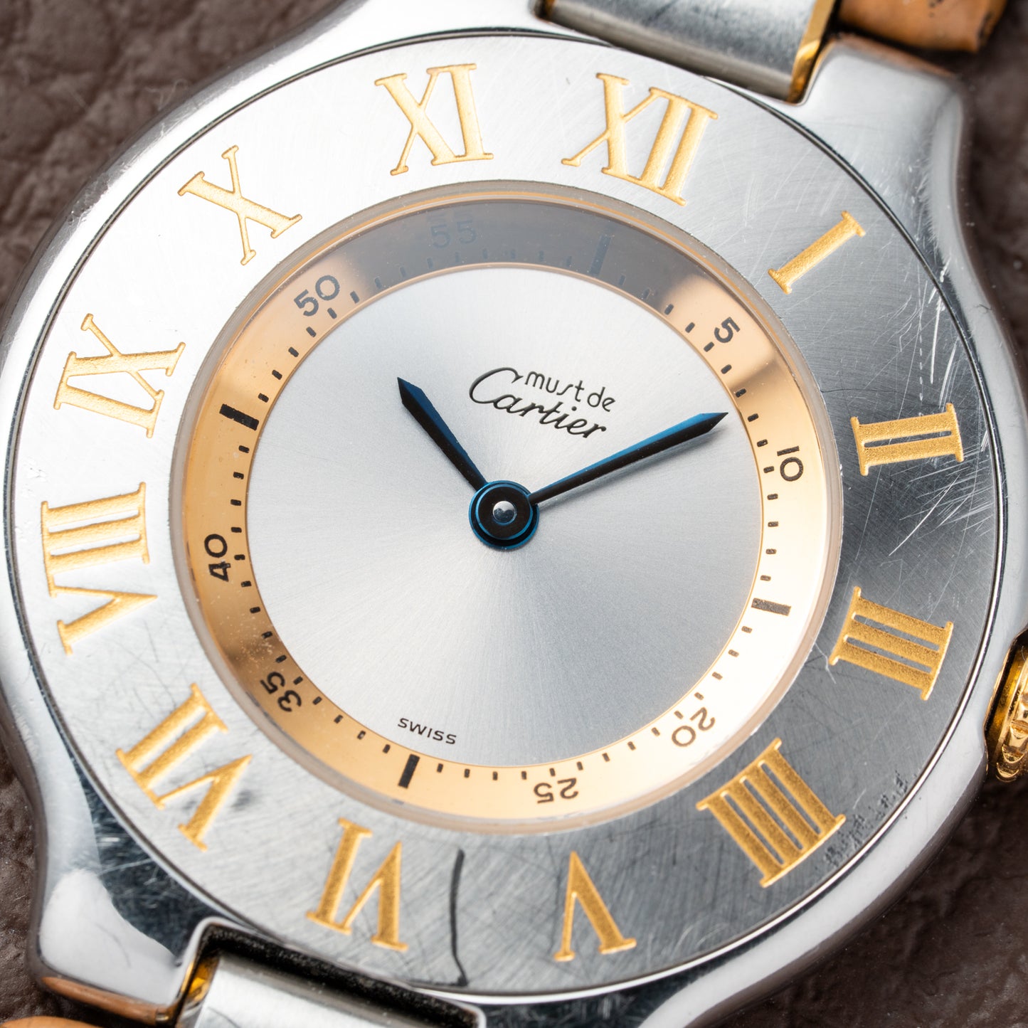 Cartier Must de 21 Gold & Steel Quartz Ref. 1330 from 1990s