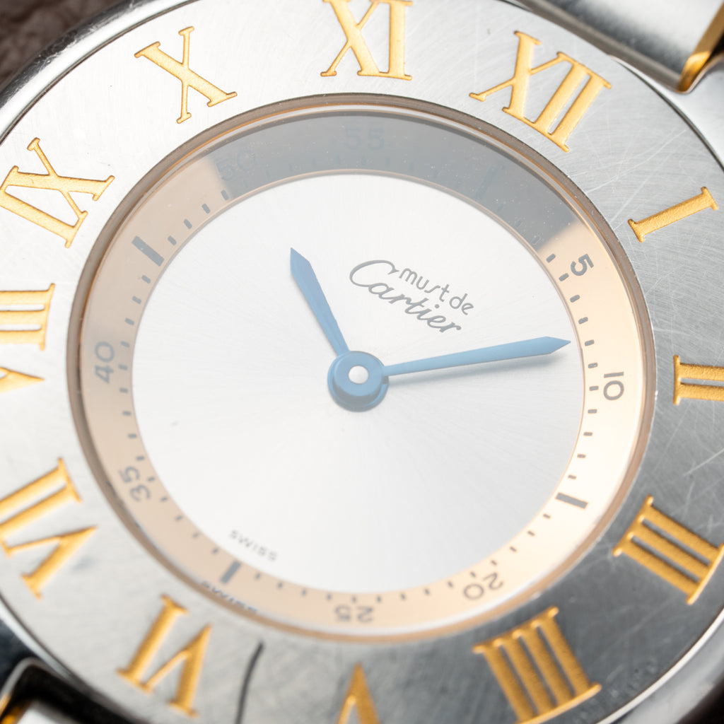Cartier Must de 21 Gold & Steel Quartz Ref. 1330 from 1990s