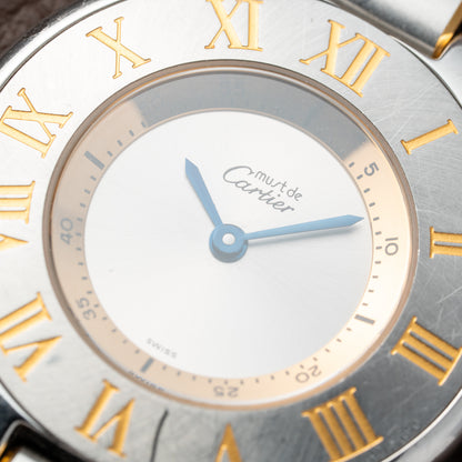 Cartier Must de 21 Gold & Steel Quartz Ref. 1330 from 1990s