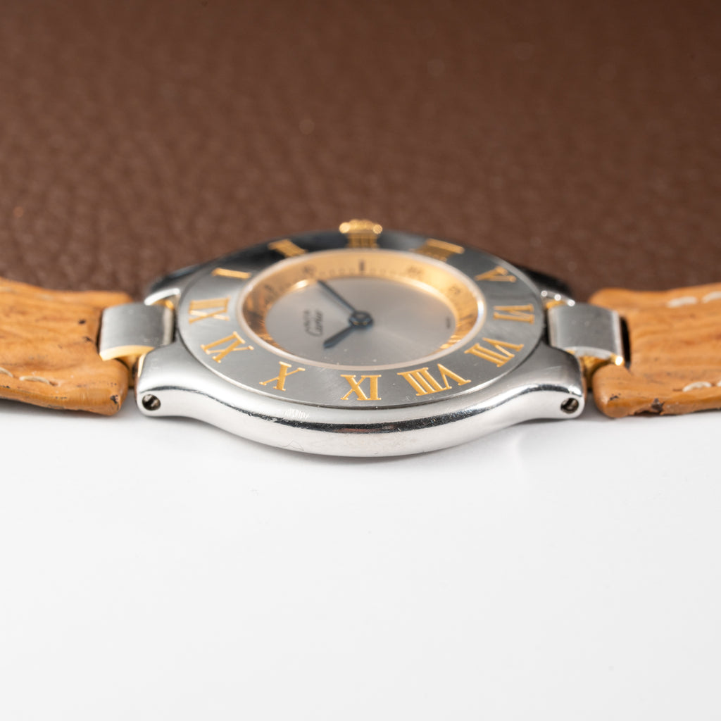Cartier Must de 21 Gold & Steel Quartz Ref. 1330 from 1990s