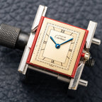Cartier Must de Tank Vermeil Art Deco Roman Dial Reference 3 66001