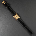 Cartier Must de Tank Vermeil Art Deco Roman Dial Reference 3 66001
