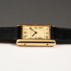 Cartier Must de Tank Vermeil Lemon Roman Full Set from 1979