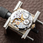 Cartier Tank Vermeil Roman Lemon Dial PM