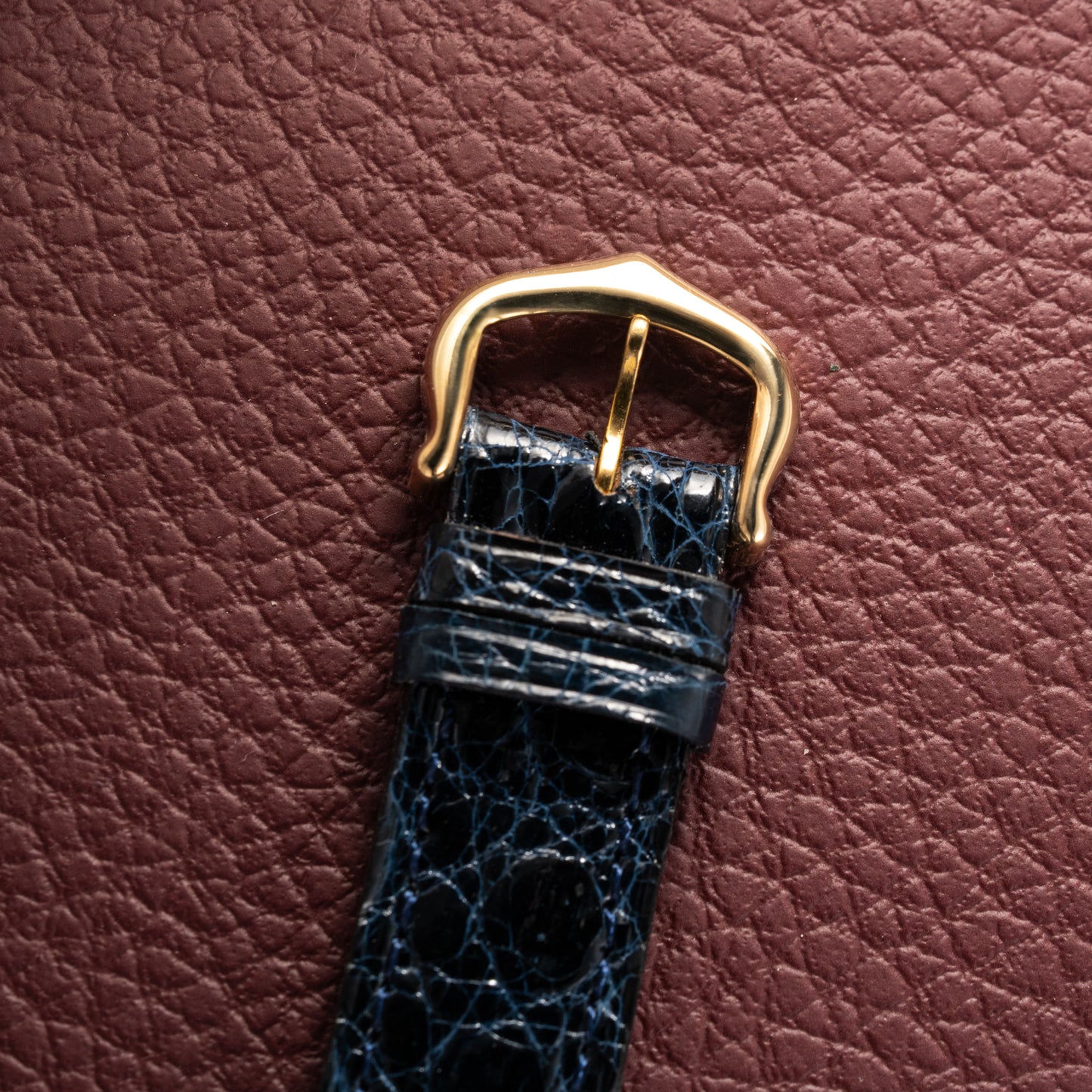 Cartier Tank Vermeil Roman Lemon Dial PM