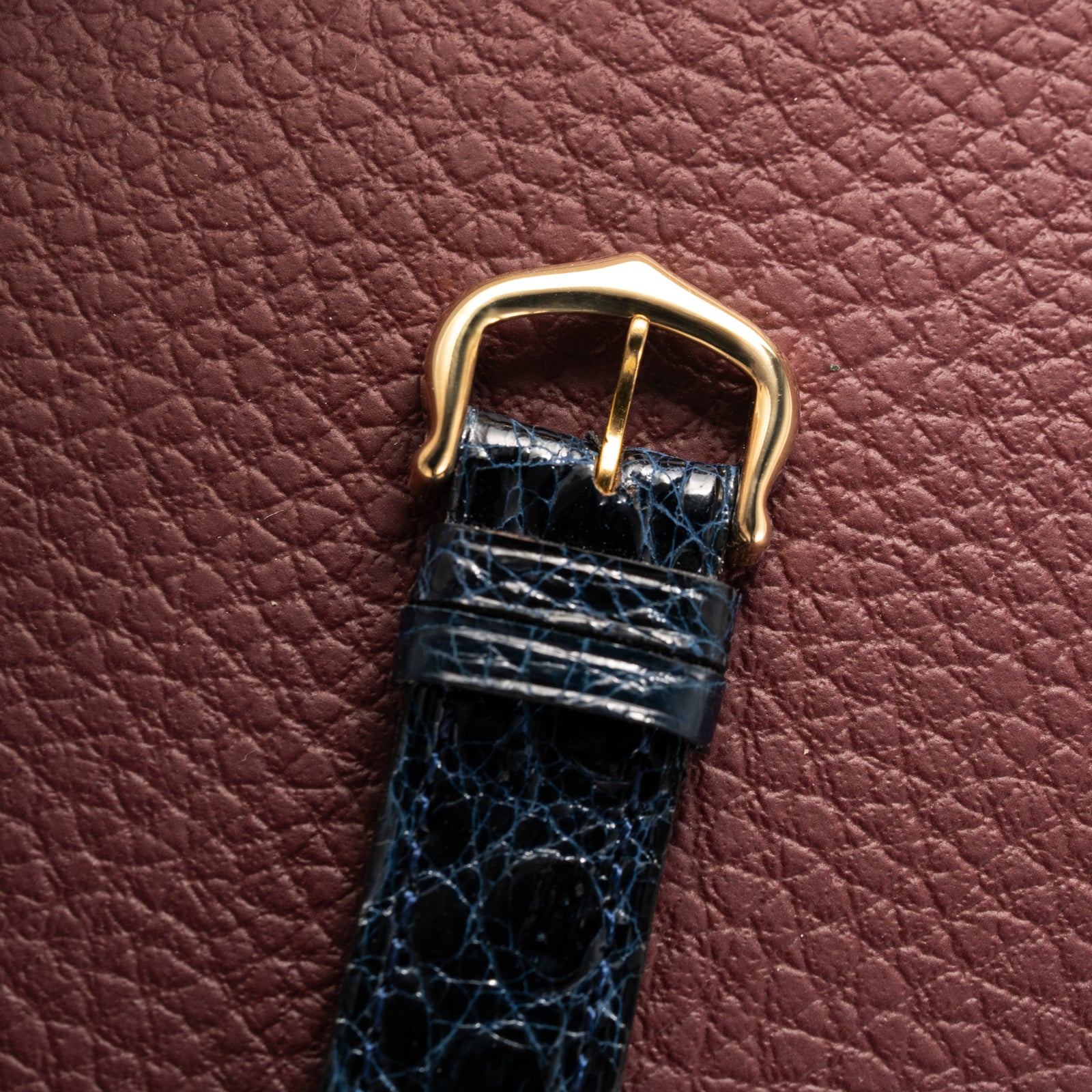 Cartier Tank Vermeil Roman Lemon Dial PM