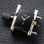 Cartier Tank Must de Vermeil Black Dial PM 1980s