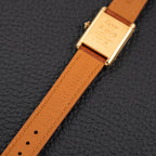 Cartier Tank Vermeil Full Set Roman Lemon Dial from 1981