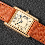 Cartier Must de Tank Vermeil Lemon Roman Dial Reference 3 66001